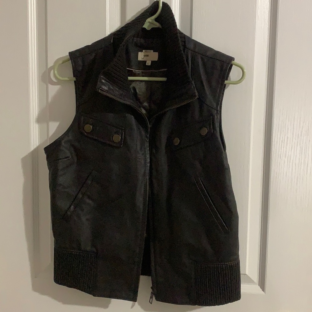 Leather Vest